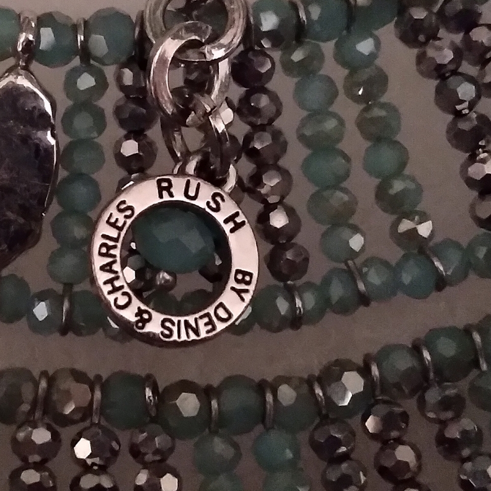 Rush By Denis & Charles Multi Stranded Beaded Sta… - image 3